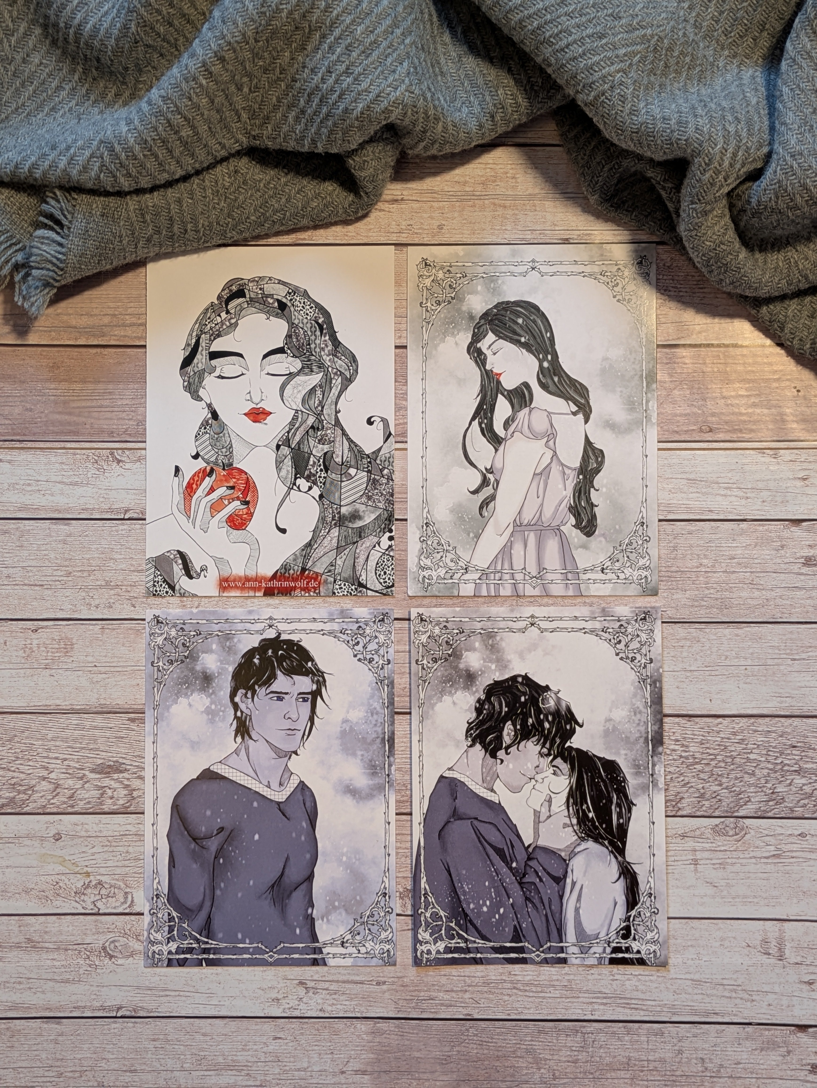 Illustrations-Set "Daughter of Fairy Tales"