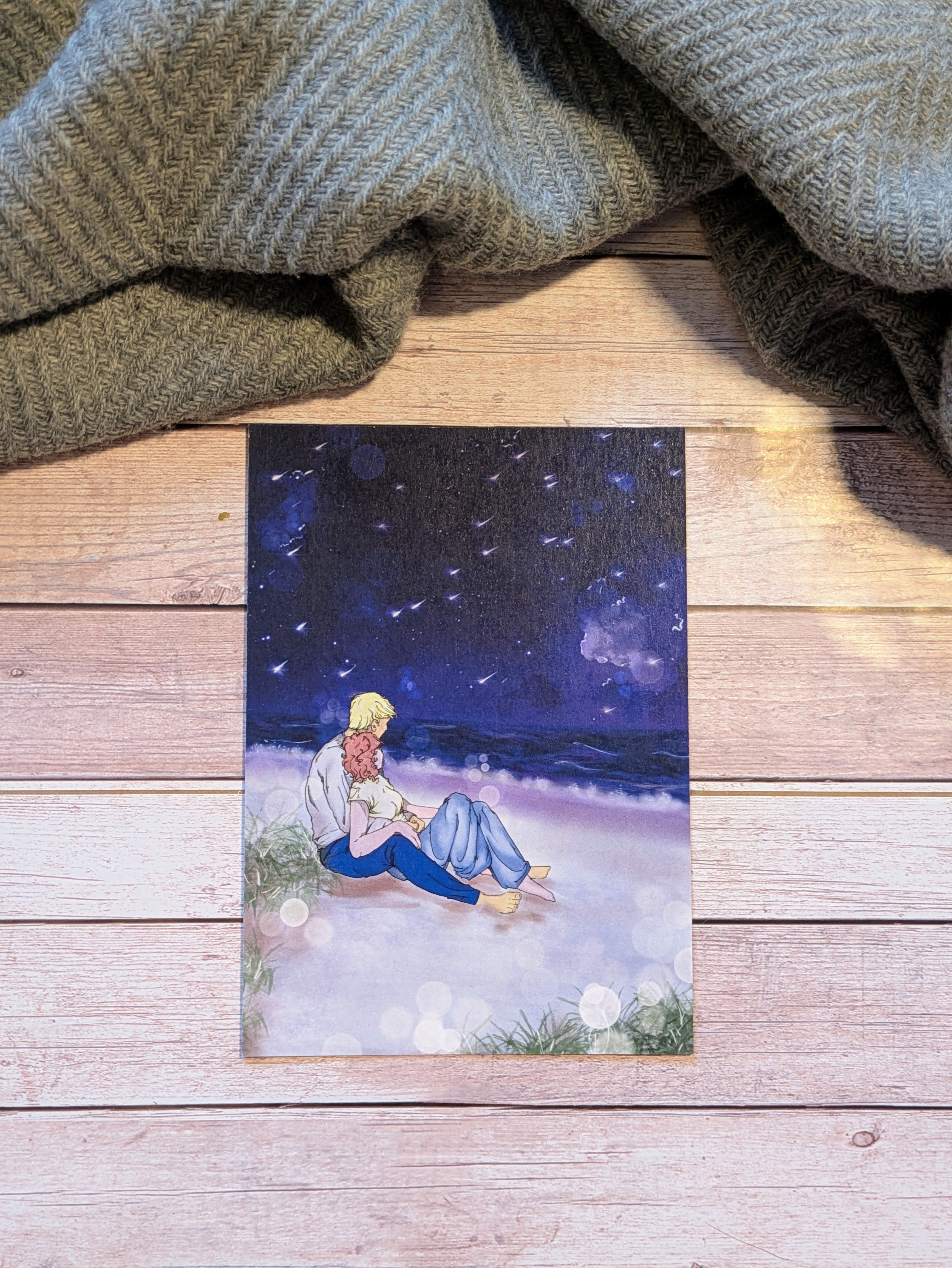 Illustration zu "Sternschnuppenschauer"