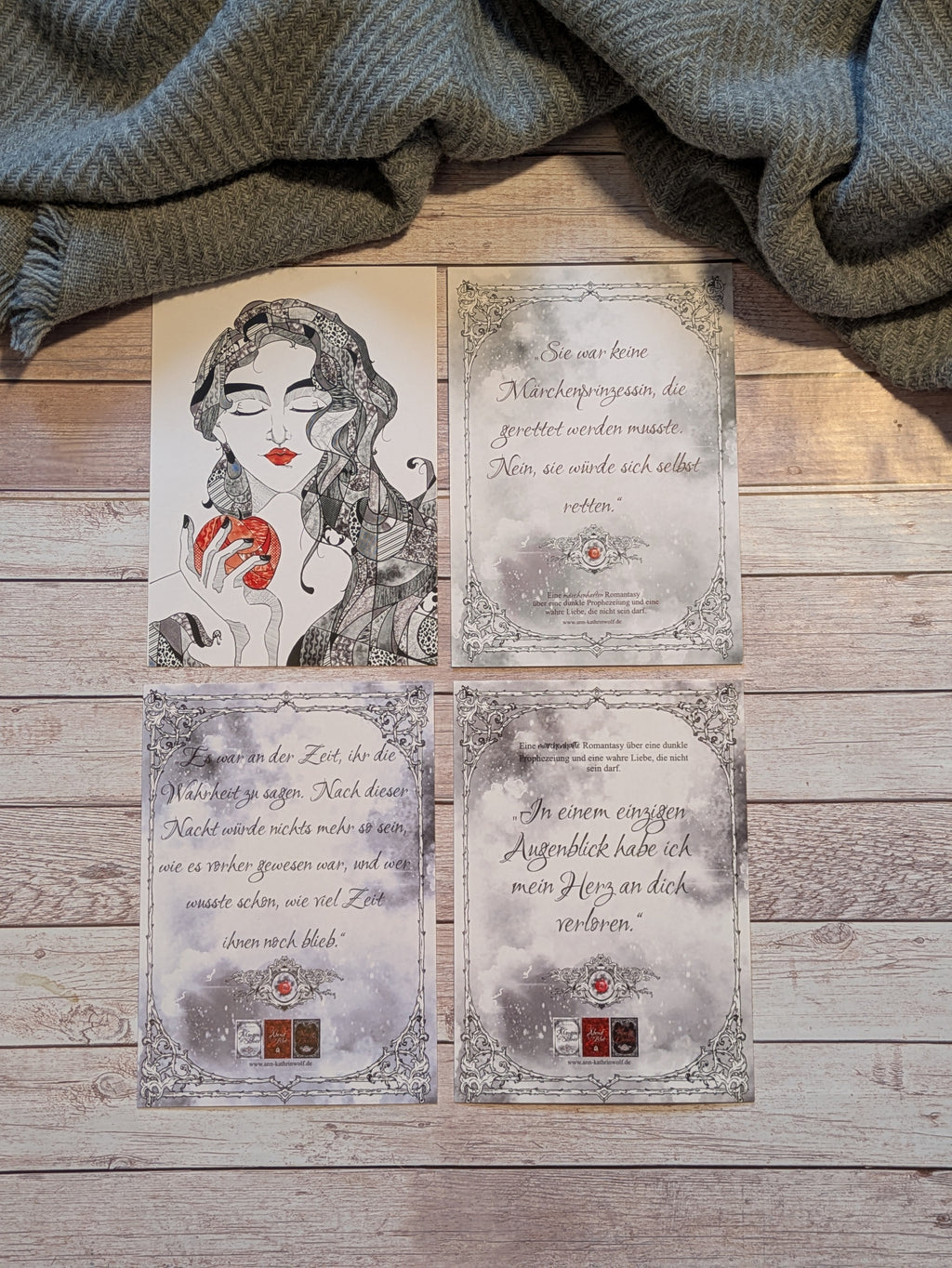 Illustrations-Set "Daughter of Fairy Tales"